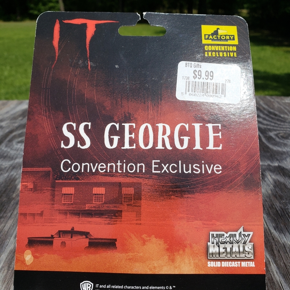 New! Factory IT 'SS Georgie Paper Boat' Solid Die-cast Heavy Metals - Picture 4 of 5